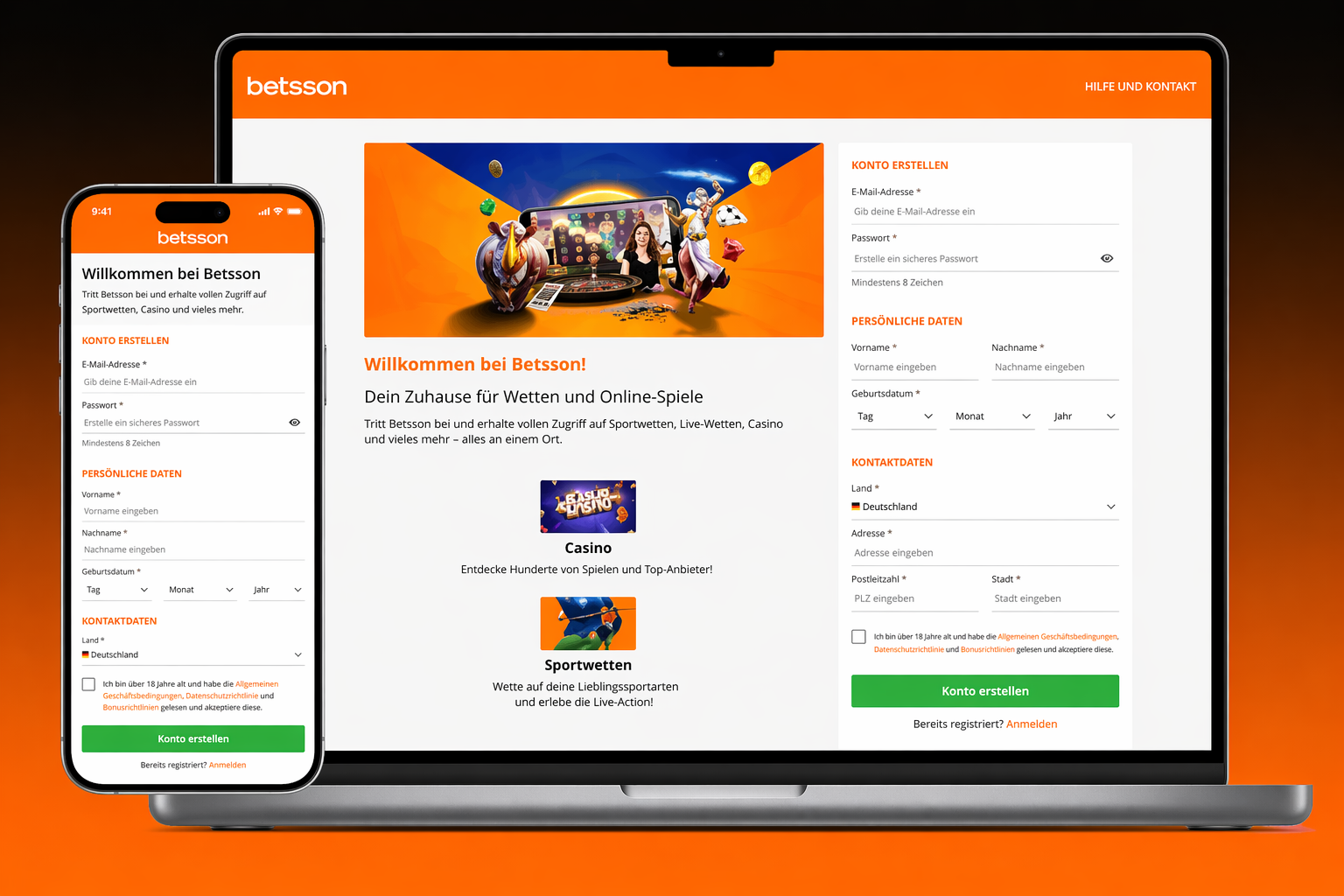 Betsson Casino Login Startseite